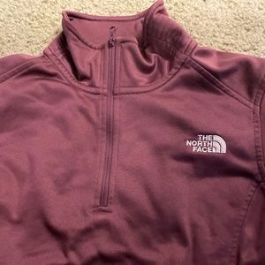 North face quarter zip